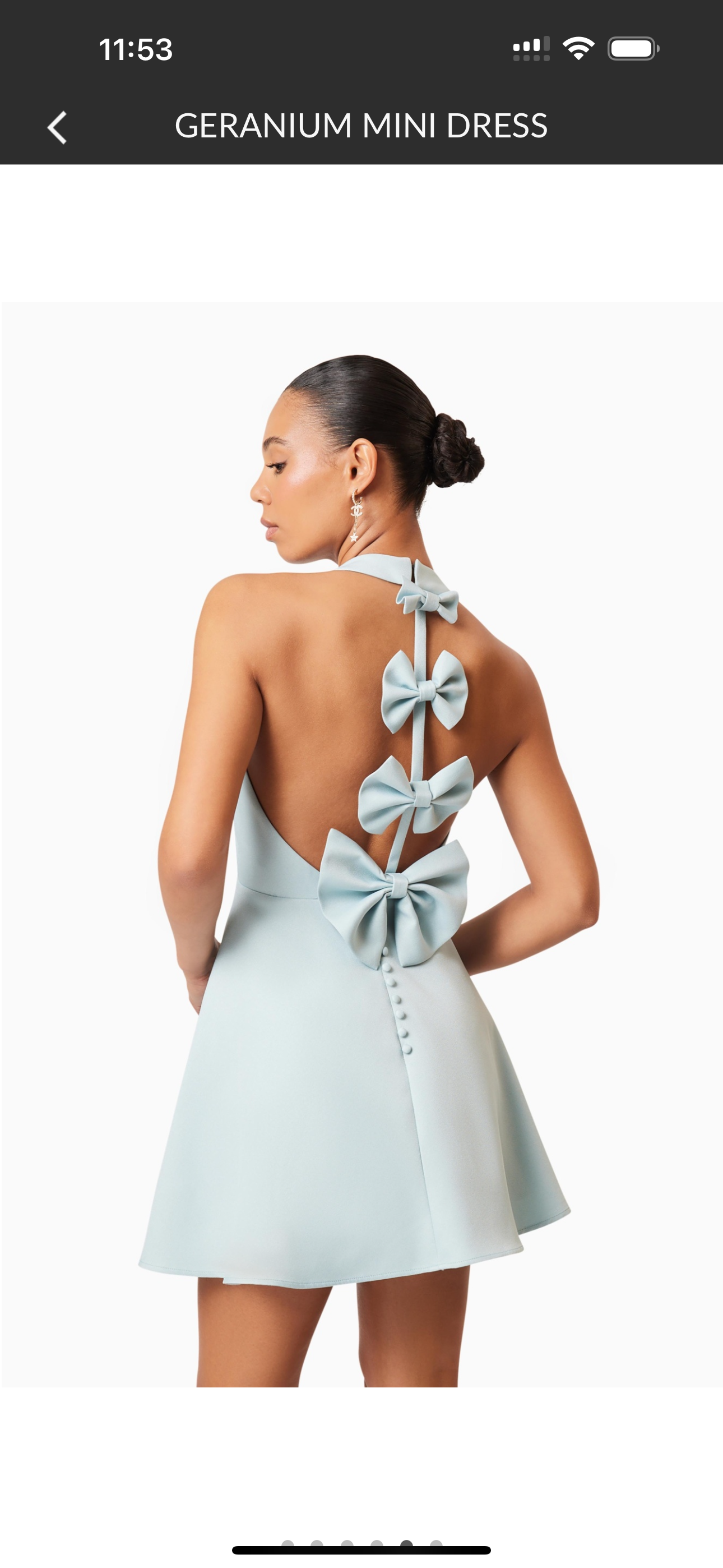 elliatt geranium mini dress Geranium Mini Dress