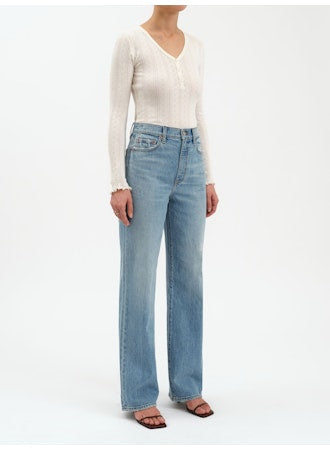 City High Rise Straight Leg- Be Mine