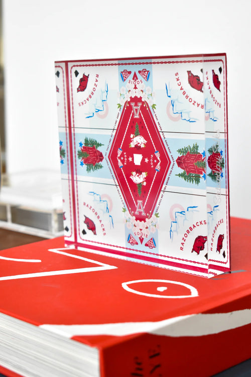 Arkansas Razorback Acrylic Block Art