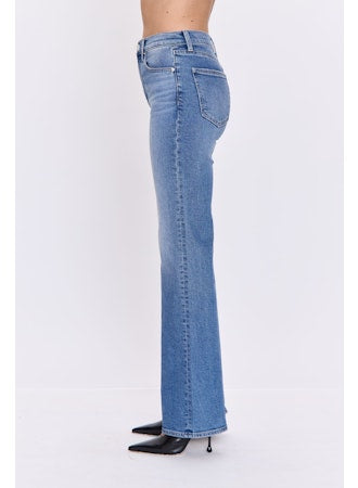 Evie High Rise Slim Boot- Illusion