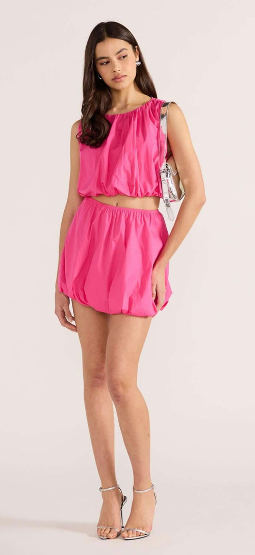 Celestial Bubble Crop Top