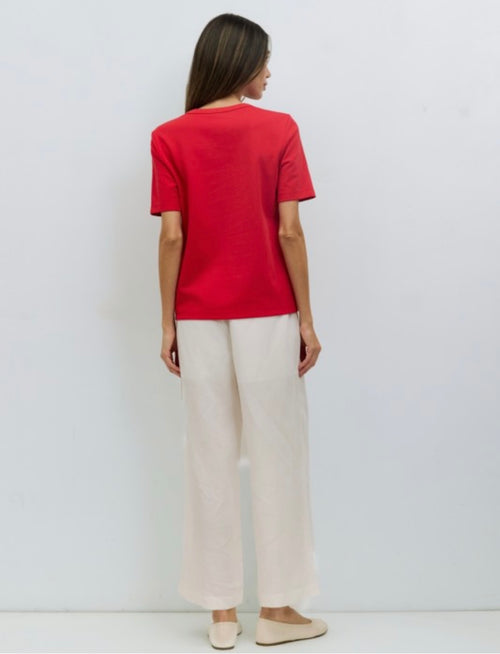 The Anita Top- Red