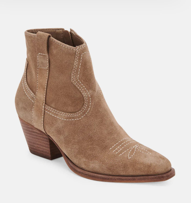 Silma Booties Truffle Suede