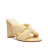 Fairy High Casual Straw & Nappa Leather Sandal